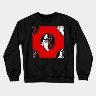 st nick krampus nightmare christmas Crewneck Sweatshirt